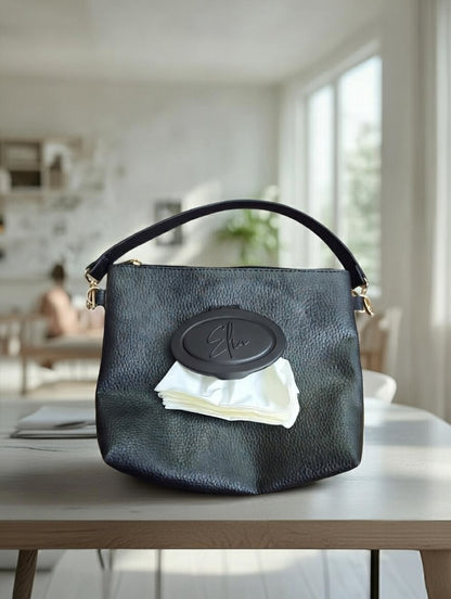 Yenilenebilir Islak mendil kapaklı bebek bakım çantası